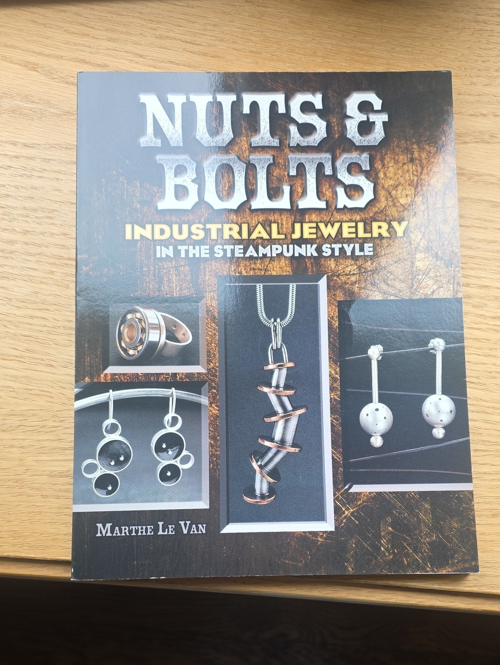 Nuts & Bolts Industrial Jewelry In Steampunk Style